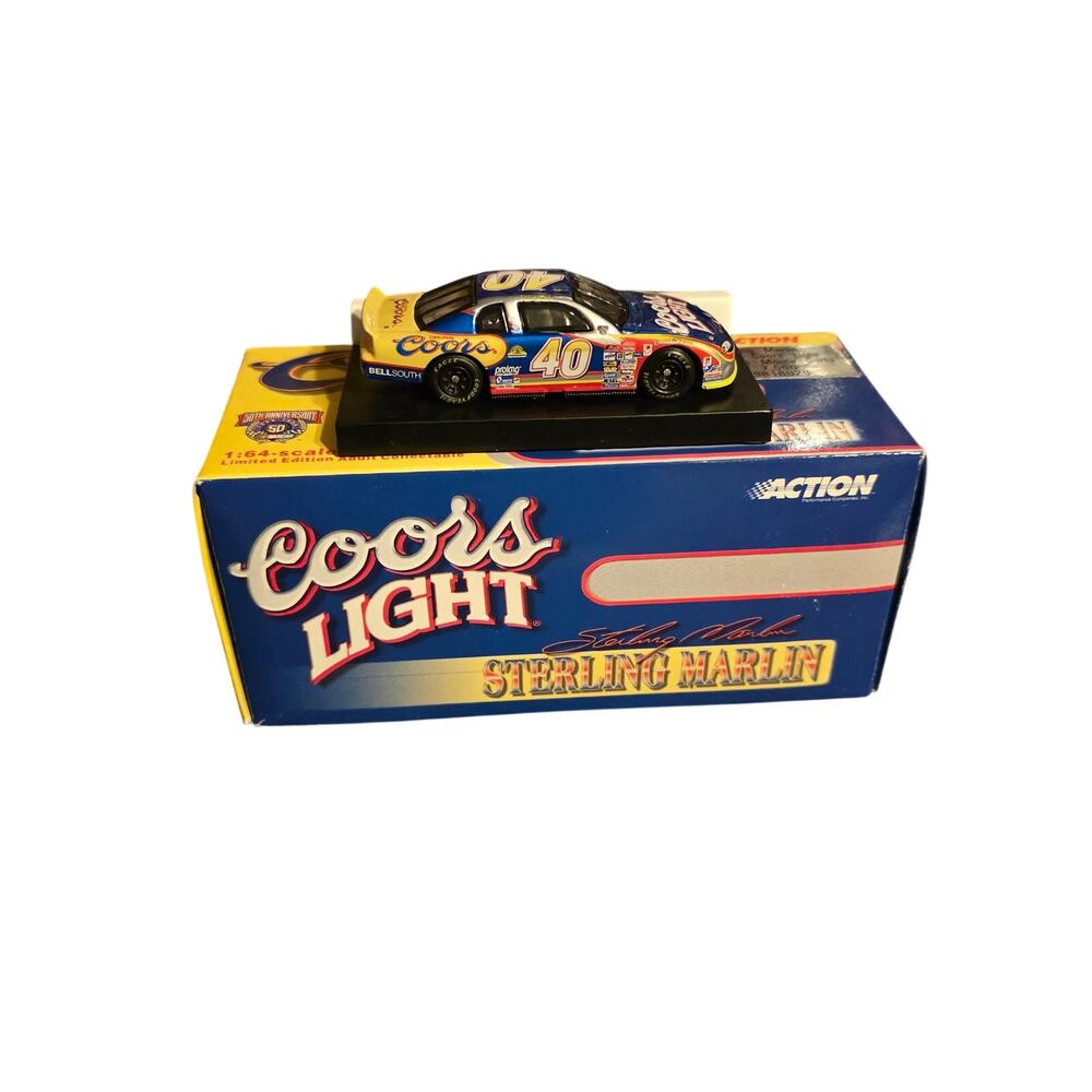Sterling Marlin #40 Coors Light 1998 Monte Carlo Action 1:64 Action Nascar